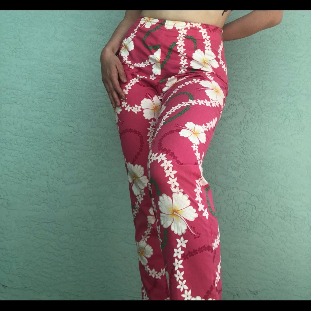 Tropical Flower Pants
